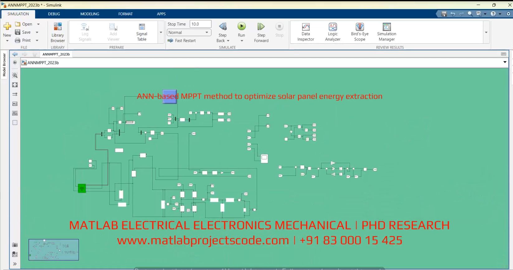 ANN-based MPPT method to optimize solar panel energy extraction